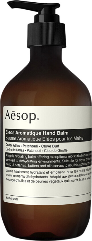 Eleos Aromatique Hand Balm 500 ML - Håndkrem