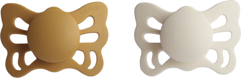 Butterfly Anatomiske Sutter i Medicinsk Silikone 2pak . 1 - - Smokker