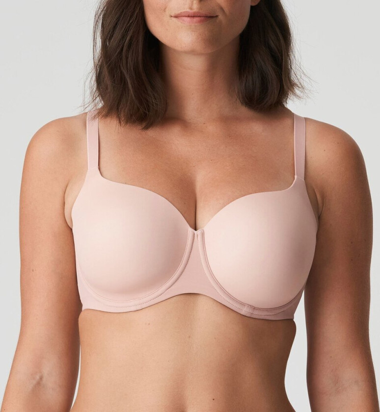 Hjerteformet bh med Vattering Str F 80 - T-shirt Bh