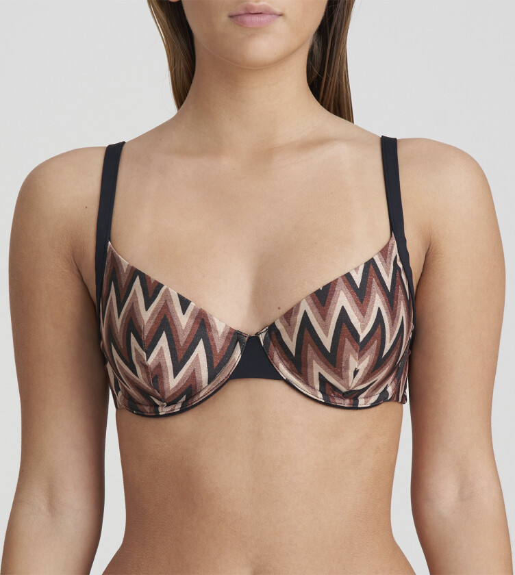 Su Ana Bikinitop med dyb Udskæring Str B 70 - Bikini Topper