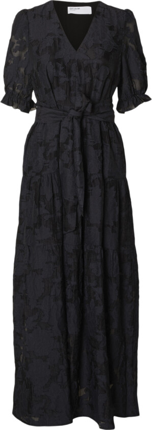 Slfcathisadie 3/4 Ankle Dress FF Str 42 - Maxi Kjoler Viskose