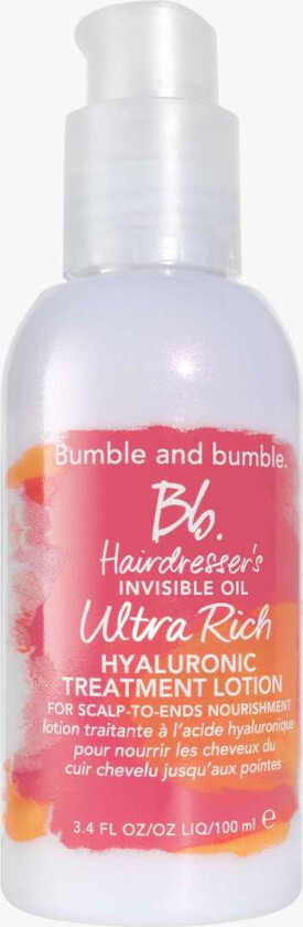 Bilde av Bumble and bumble Hairdresser's Invisible Oil Ultra Rich Hyaluronic Treatment Lotion 100 ml