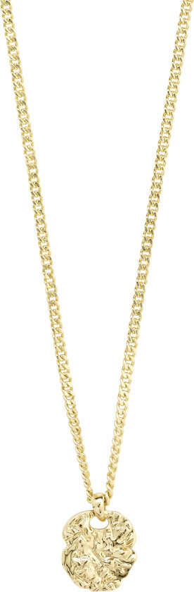 Scottie Recycled Coin Necklace Goldplated - Halskjeder Med Anheng