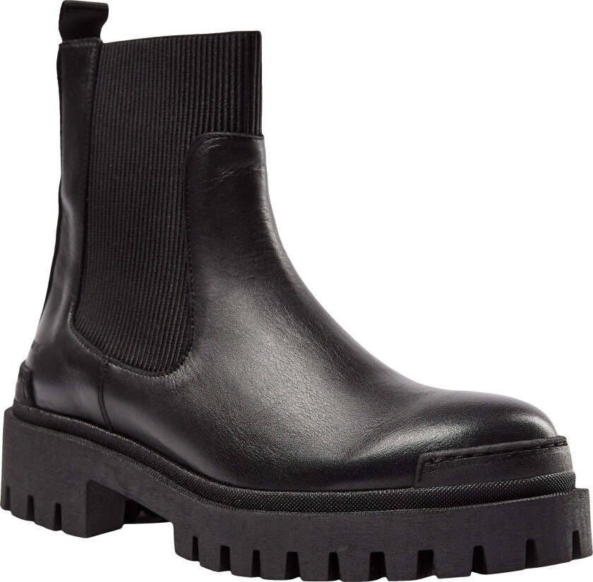 Støvle med Elastik Kvinde Chelsea Boots Str 36