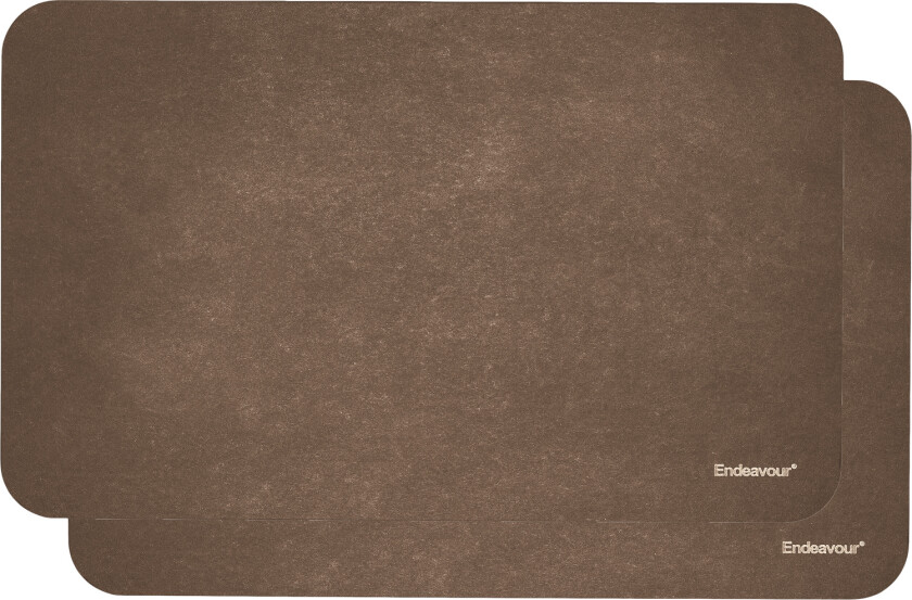 Twin Boards Wood Fiber Brun Str B35 x L23 cm - Skjærebrett