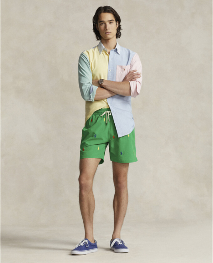 5.75inch Traveler Classic Swim Trunk Str XL - Badeshorts