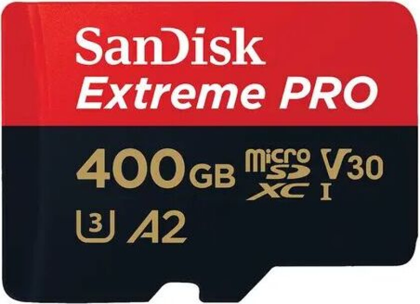 Sandisk Extreme Pro 400gb Microsdxc Uhs-i Memory Card