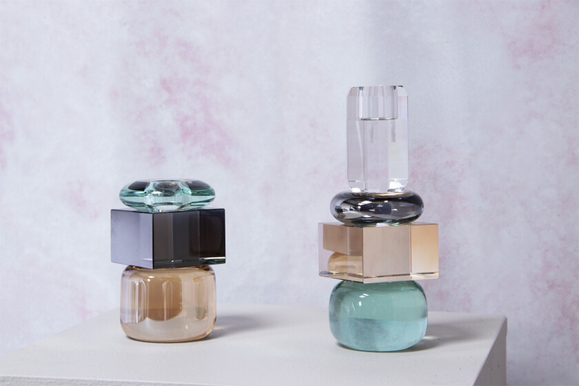 Berberis Lysestage Str H18 x B7 x L7 cm - Kronelysestaker