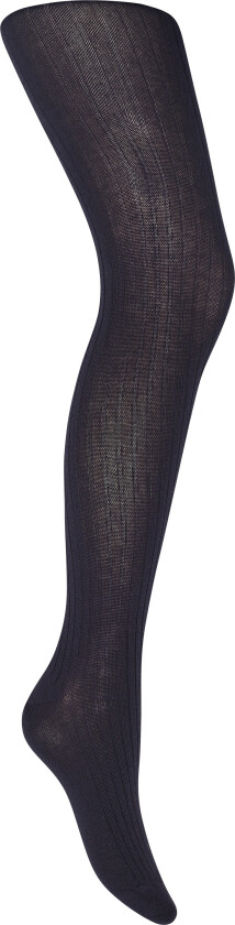 Tights Cotton rib Str 12år / 150 cm - Strømpebukser