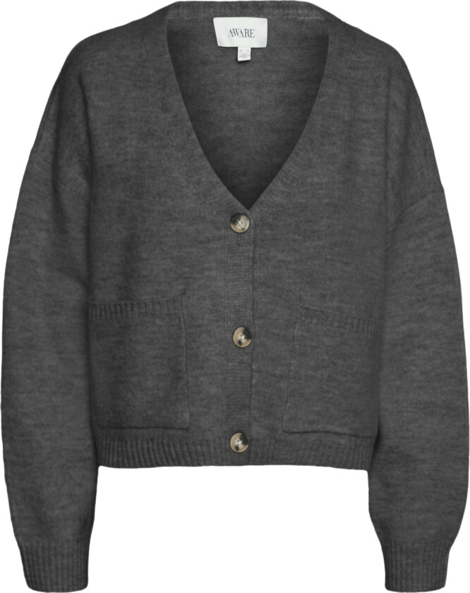 Vmgemma LS Vneck Knit Cardigan VMA Str XL - Cardigans