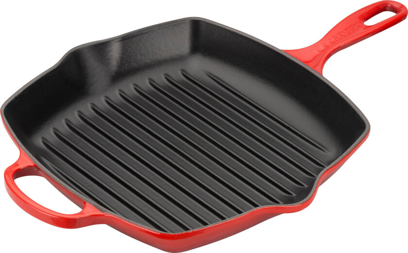 Kvadratisk Grillpande 26cm Cerise Str 25 x 26 cm - Grillpanner