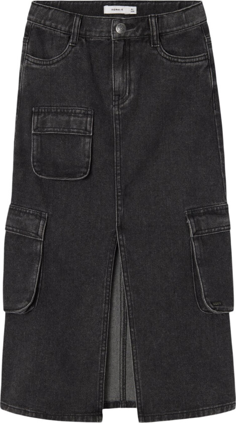 Nkfkylie Maxi DNM Skirt 4402nw S Str 128 - Skjørt Denim