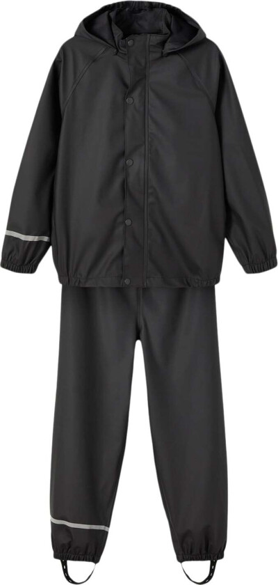 Nkndry Rain SET Noos Str 122 - Regntøy