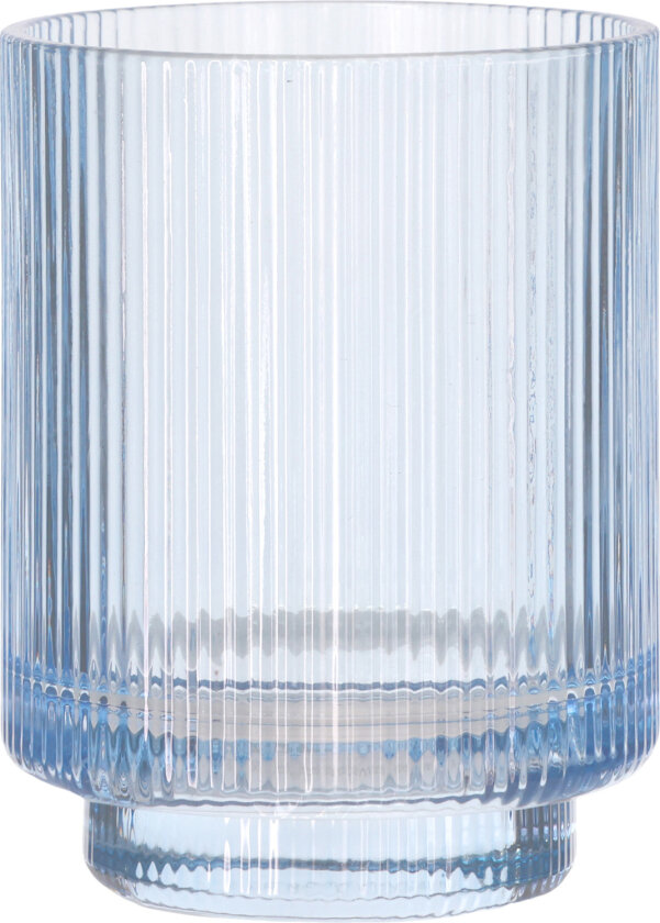 Tannbørsteholder Clarity Sky Blue Str 10,3 - Tannkrus