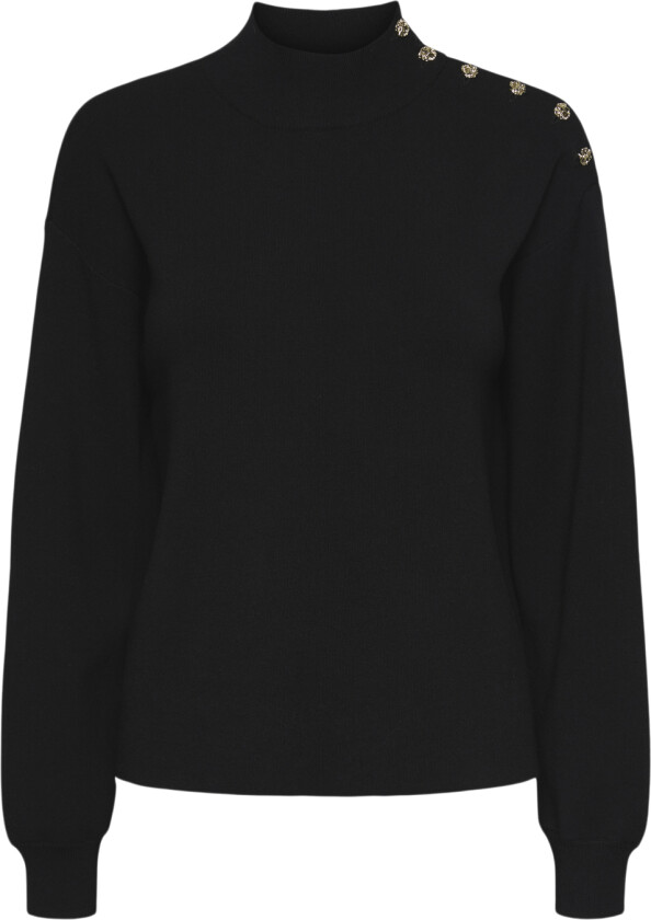 Yashama LS Knit Pullover Str M - Gensere