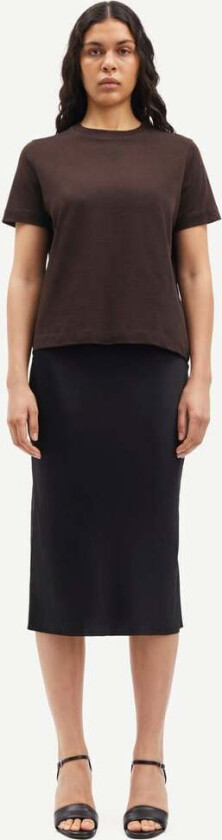 Saagneta Skirt 14905 Str L - Midi Skjørt Viskose