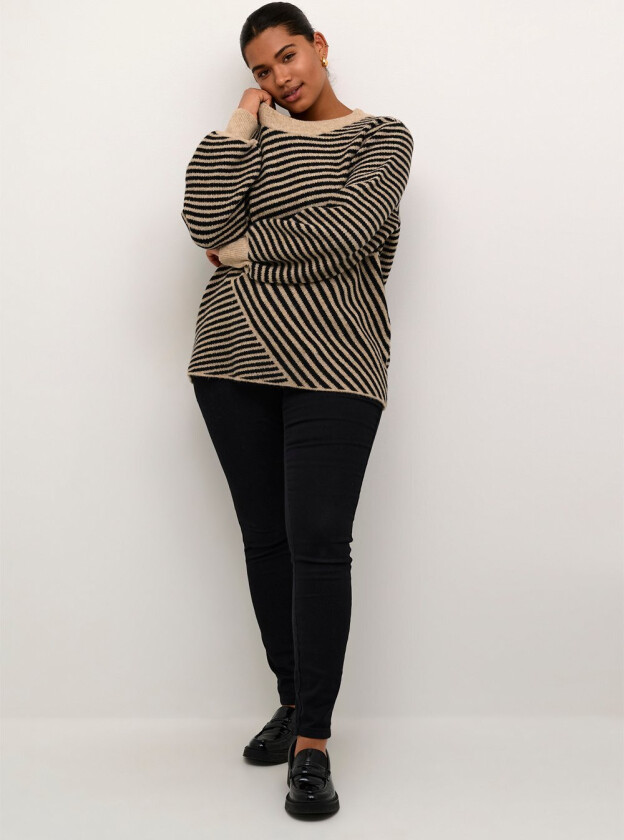 Kcverina Knit Pullover Str M - Gensere
