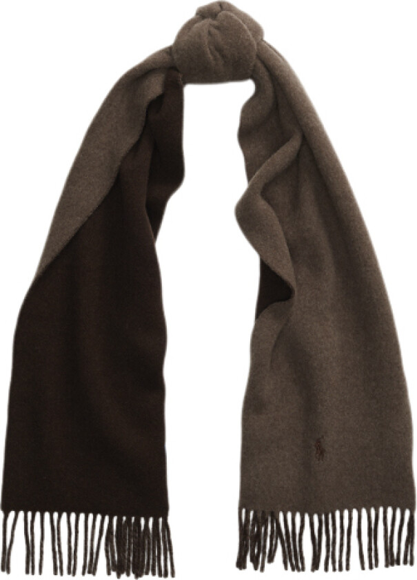 Fringetrim Wool Scarf - Skjerf Ull