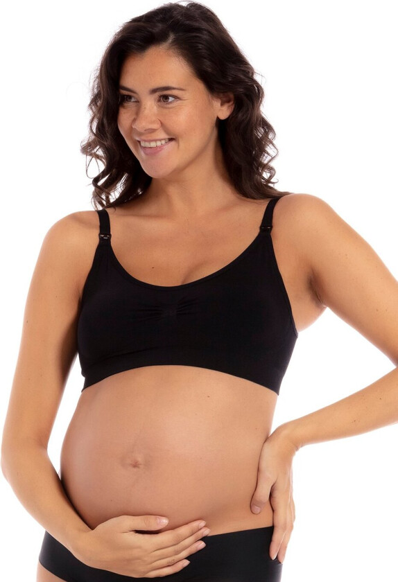 Mama Comfort Nursing Bra Black - S Str XXL - Bh'er Til Amming