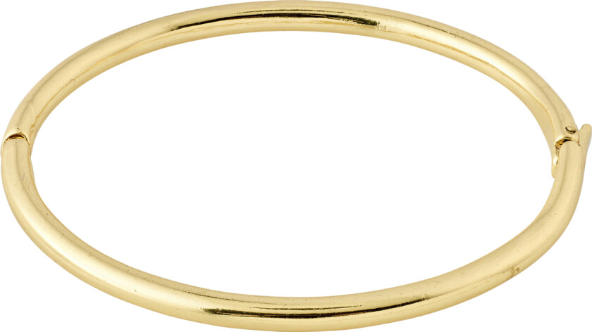 Sophia Recycled Bangle Bracelet Goldplated - Kjedearmbånd Uten Anheng