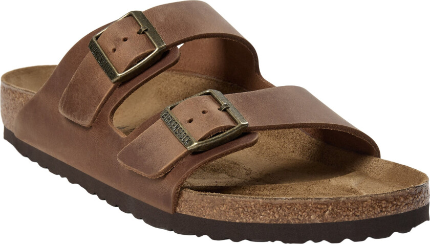 Arizona Leoi Cognac Mand Sandaler Str 41
