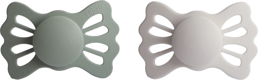 Lucky Symmetriske Sutter i Medicinsk Silikone 2pak . 2 - Sag - Smokker