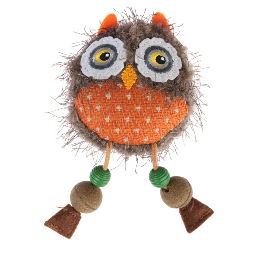 Happy Owl med kattemynte - 1 stk