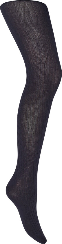 Tights Cotton rib Str 6-12 mdr / 70 cm - Strømpebukser