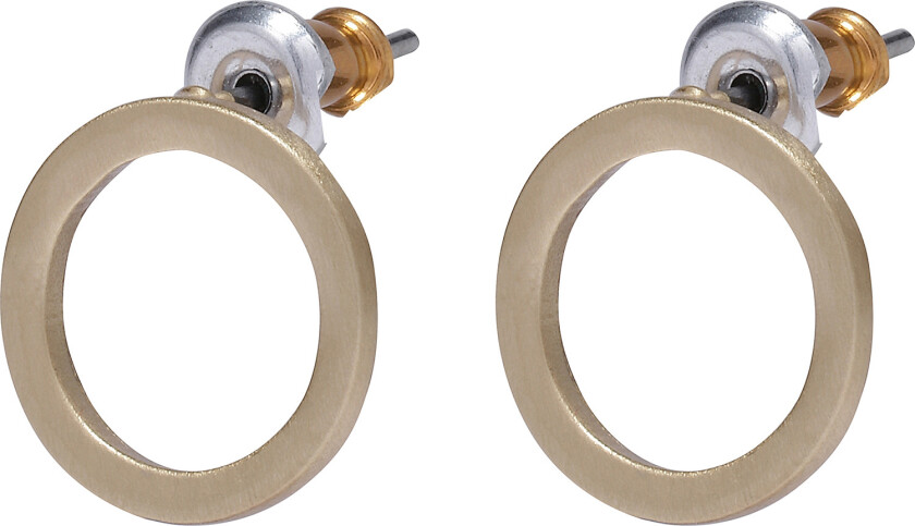 Øreringe liv_pi Guldbelagt - Øredobber