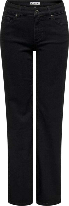 Blush Mid Straight Denim jeans Svart S/32