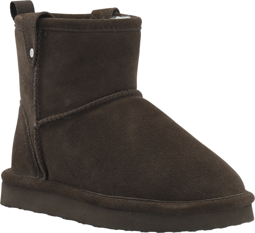 Biasnow Short Boot Suede Kvinde Vinterstøvler Str 36