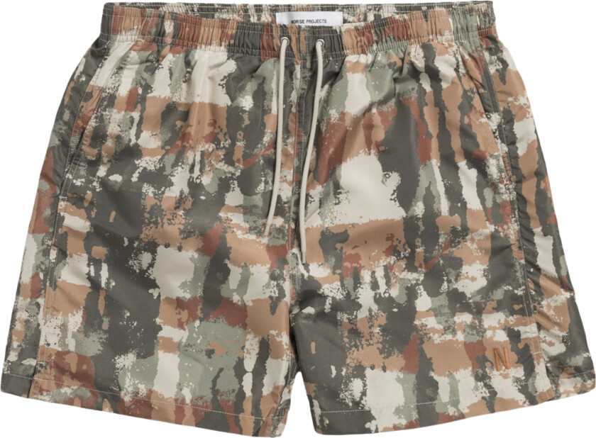 Hauge Printed Swimmers Str S - Badeshorts