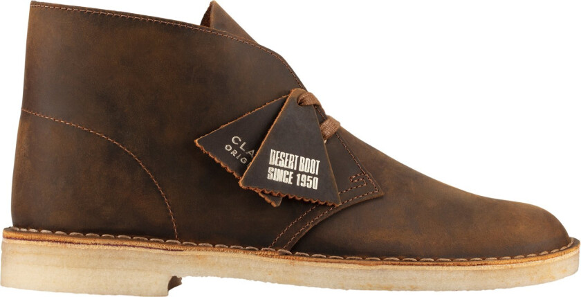 Desert Boot Beeswax, G, 7 Mand Snørestøvler Str 45