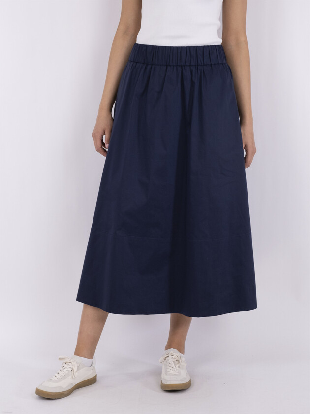 Yara Poplin Skirt Str 42 - Maxi Skjørt