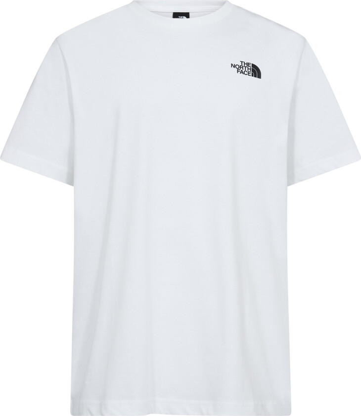 M S/S Redbox TEE TNF White Str L - Kortermede T-skjorter Bomull