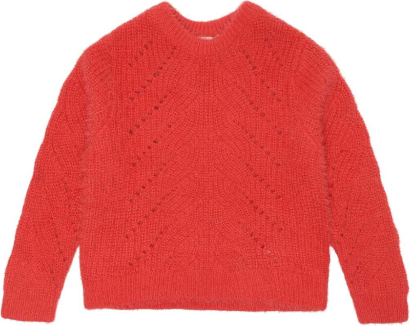 Tndiva Knit Pullover Str 110-116 cm/5-6år - Strikket Akryl