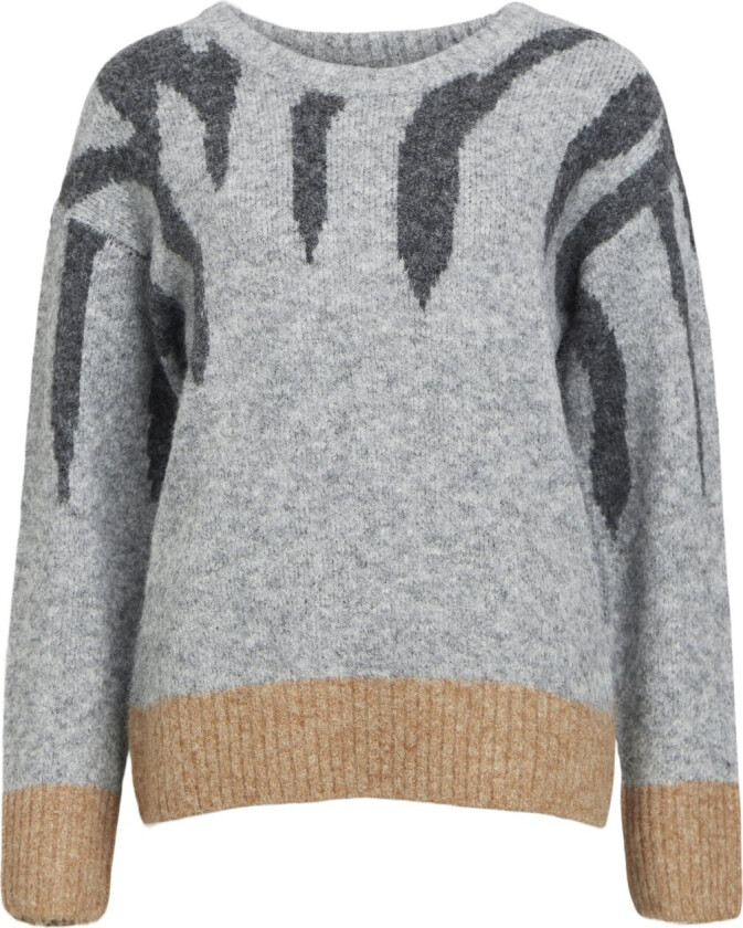 Objrabu Knit L/S RE Pullover 134 Str S - Topper