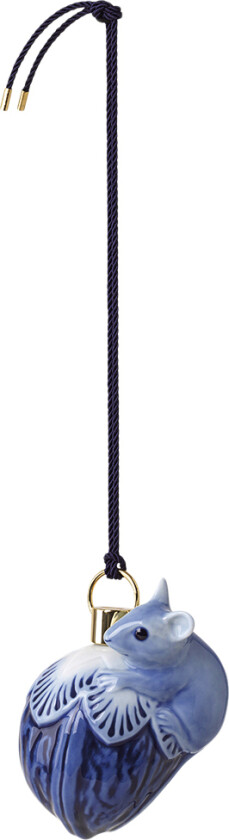 Ornament Mus Str 9,5 - Juletrepynt Tre