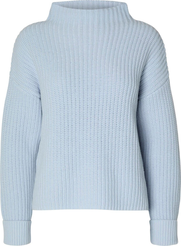 Slfselma LS Knit Pullover Noos Str XS - Høyhalset