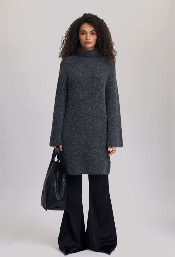 Alphagz Rollneck Dress Str S - Korte Kjoler
