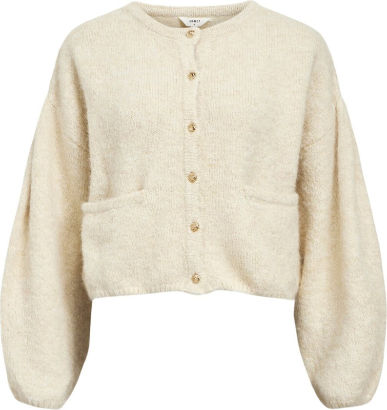 Objsaggia LO L/S Knit Cardigan 135 Str M - Gensere