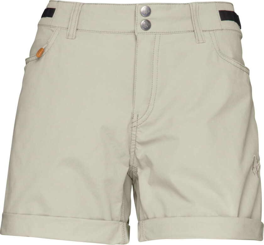 Women's Svalbard Light Cotton Shorts XS, Sandstone
