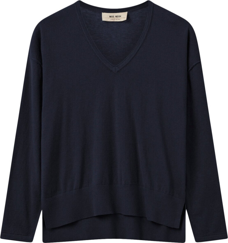 Mmtani Vneck Knit Str M - Gensere