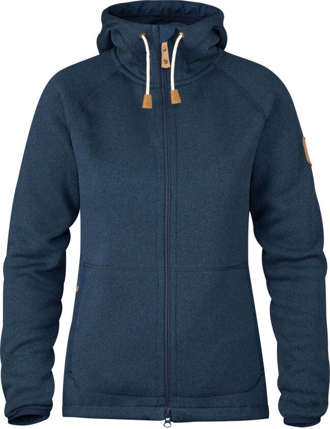 Women's Övik Reinforced Hoodie Navy XL, Navy