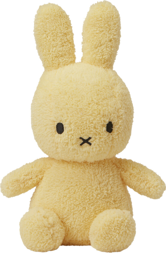 Miffy Sitting Terry Light Yellow 23 cm - Bamser