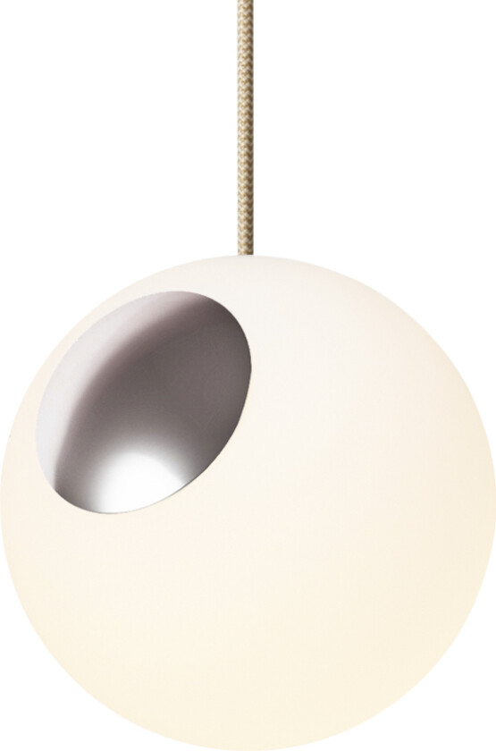 Bright Spot Aluminium StrØ20 - Pendel Glass