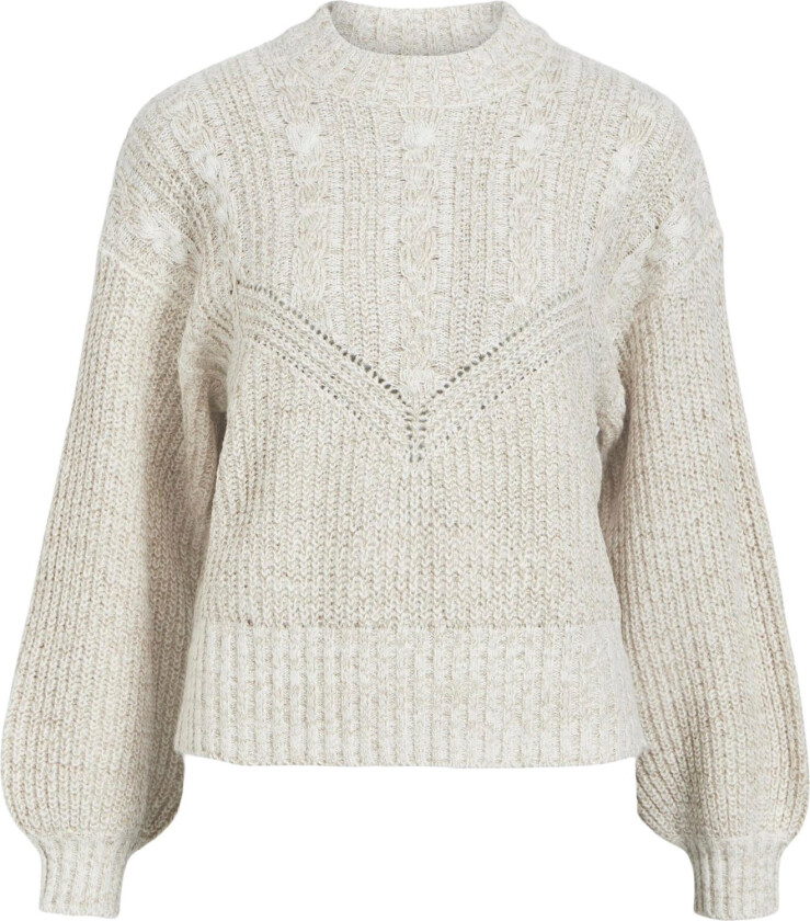 Objnova Stella Cable Knit Pullover Str M - Gensere
