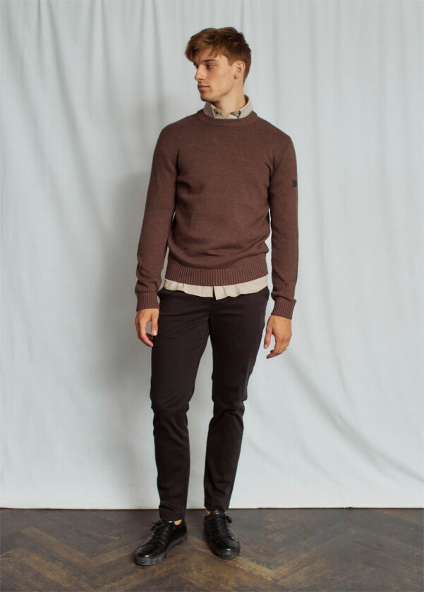 BS Azure Regular Fit Knitwear Str M - Gensere