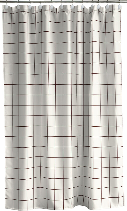 Bilde av Dusjforheng 180x200 Vista Offwhite Str L:200cm B:180cm H:0.1cm - Dusjforheng Polyester