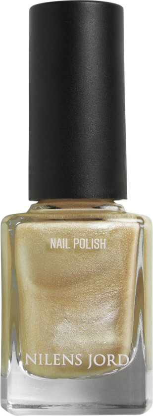 Nail Polish Glitter Gold - Vanlig Neglelakk